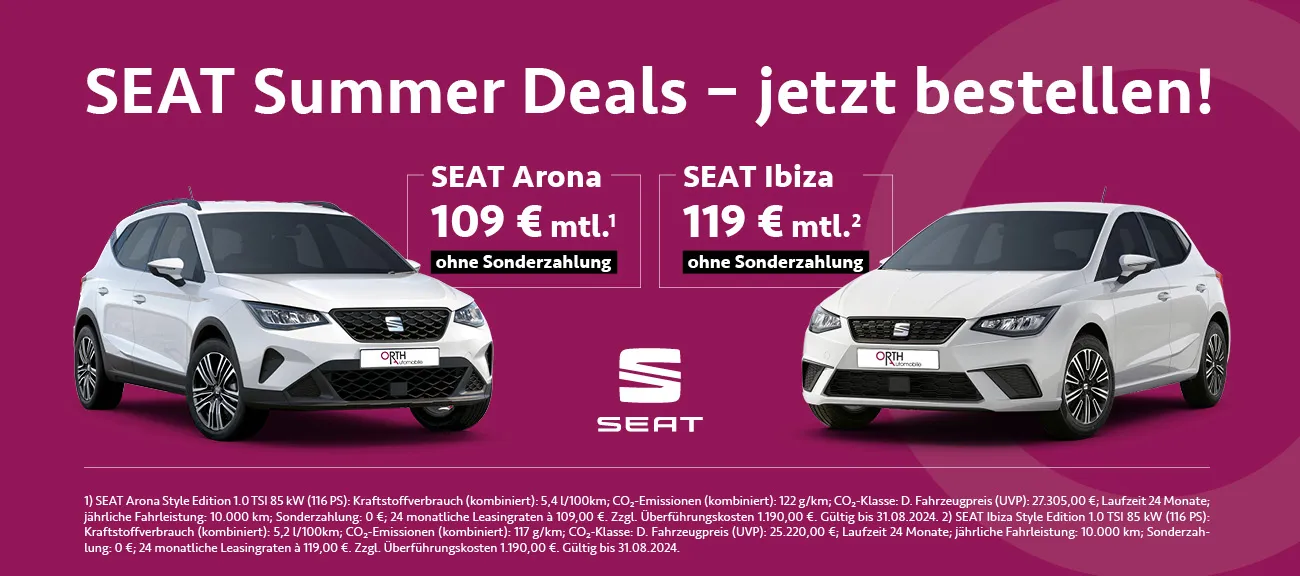 Seat Summer Deals